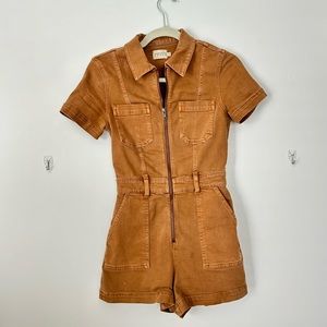 Alice + Olivia Jean Romper